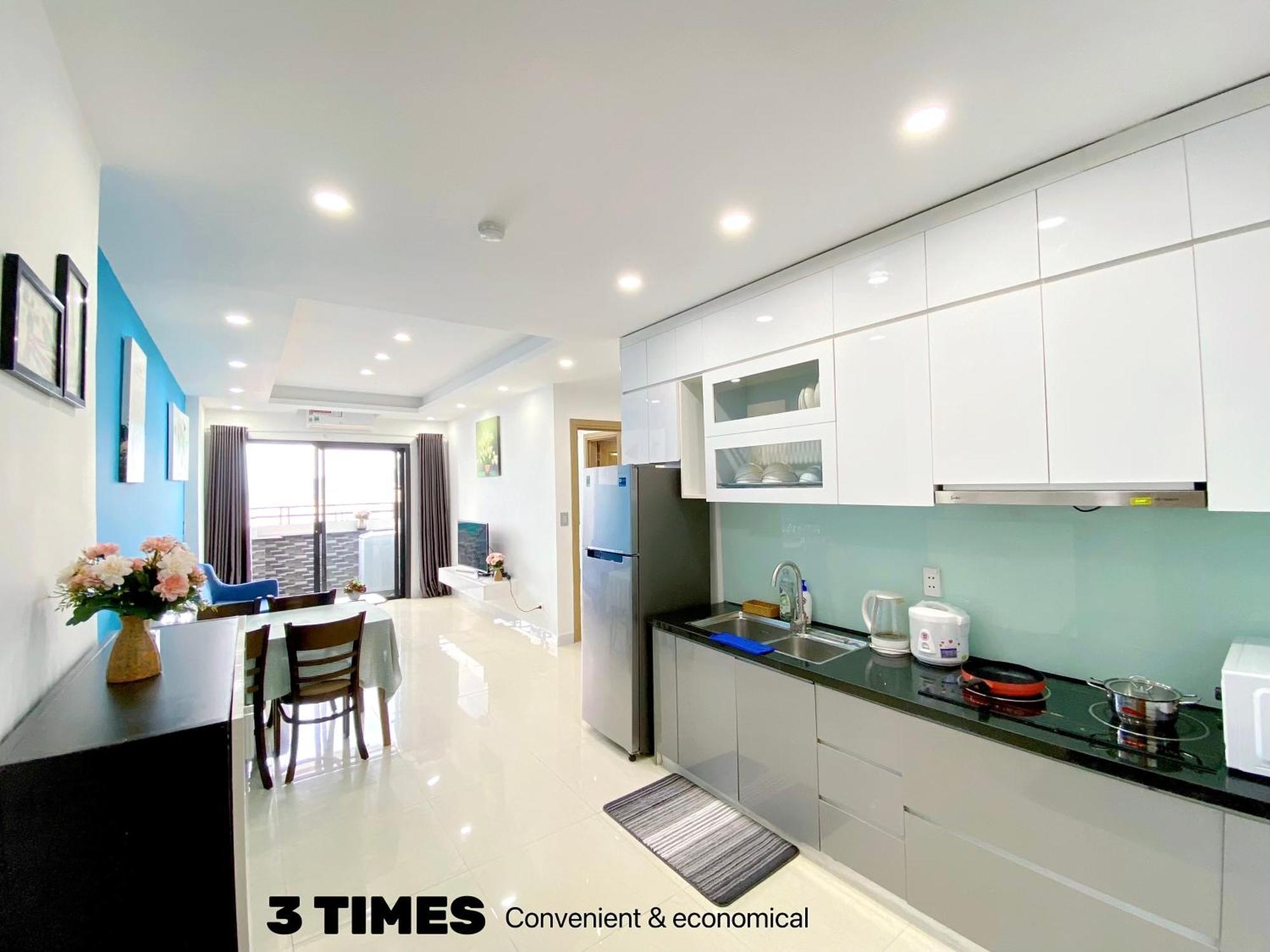 Blue Ocean Apartment At My Khe Đà Nẵng Exterior foto