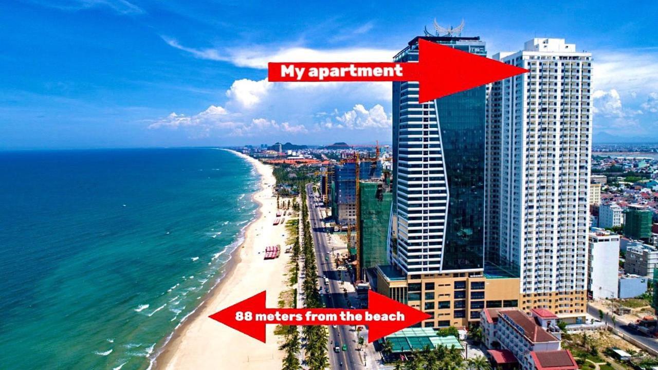 Blue Ocean Apartment At My Khe Đà Nẵng Exterior foto